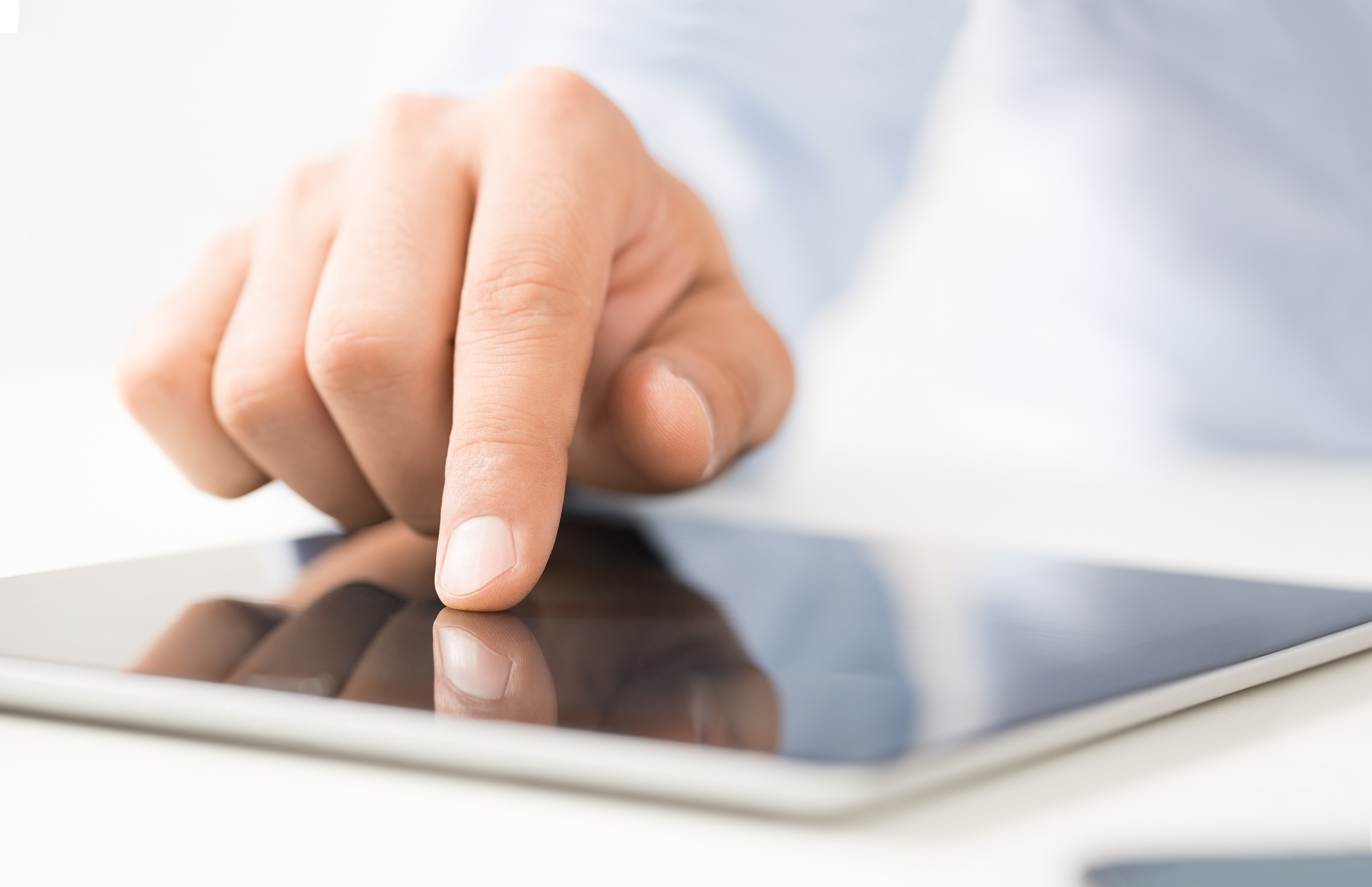 Plateforme de formation ScanUp sur tablette