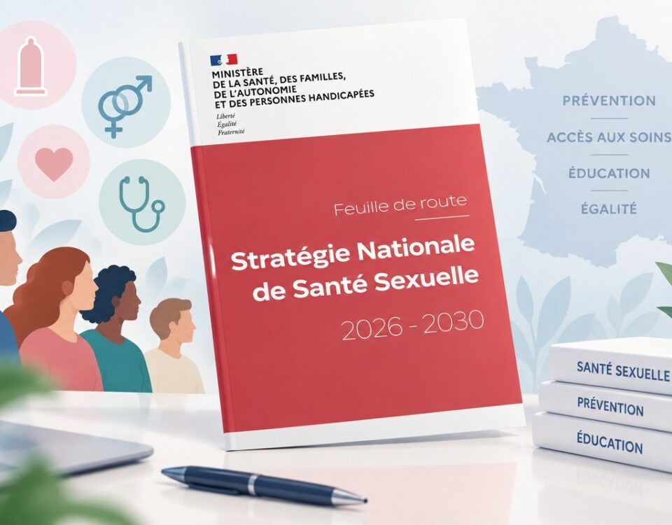 Couverture de la feuille de route 2026-2030 de la Stratégie nationale de santé sexuelle du ministère de la Santé